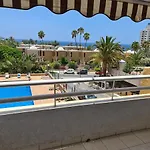 Borinquen Only 280 Meters To The Beach, Balcony With Sea View, Heated Pool, Wifi Playa de las Americas (Tenerife)